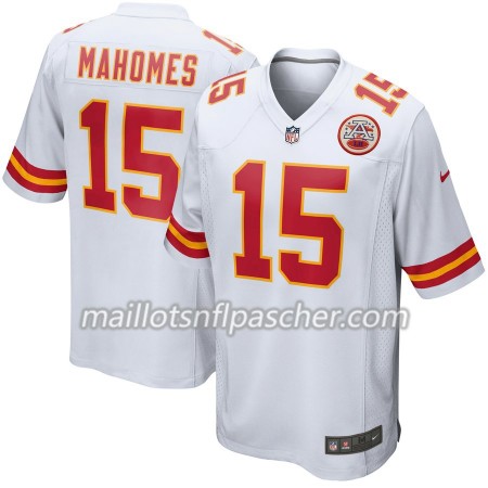 Maillot Kansas City Chiefs Patrick Mahomes 15 Nike Blanc - Homme
